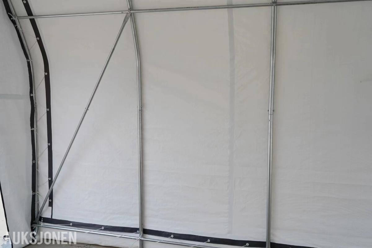2025 LAGERTELT - GARASJETELT 6.10x3.96x3.70M L/B/H - 25m2 - 132012